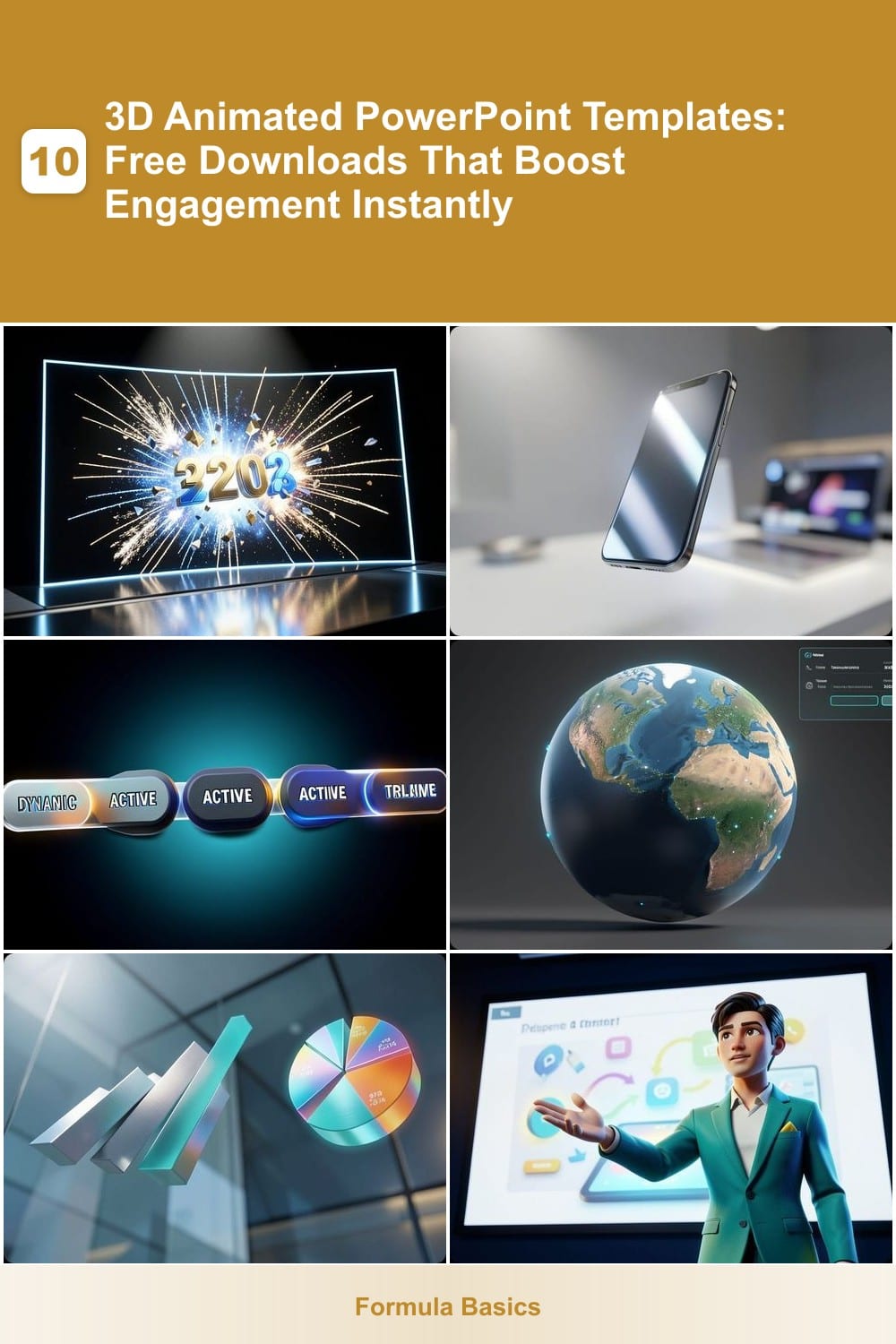 10 3D Animated PowerPoint Templates: Free Downloads That Boost Engagement Instantly