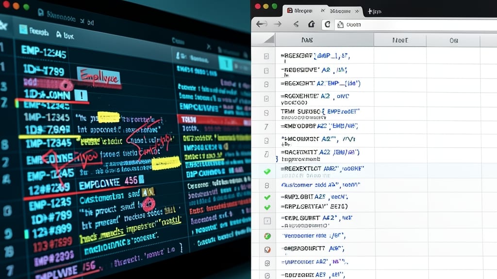 Text Manipulation with REGEX and Wildcards