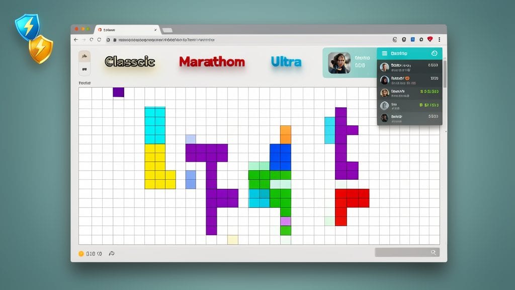 Classic Tetris with Modern Twists