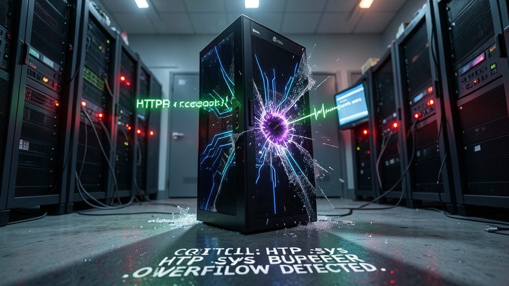 CVE-2016-3296: Buffer Overflow in HTTP.sys