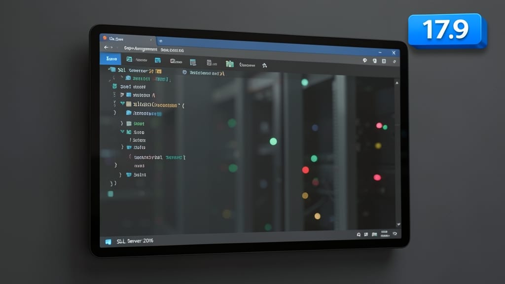 SQL Server Management Studio 17.9
