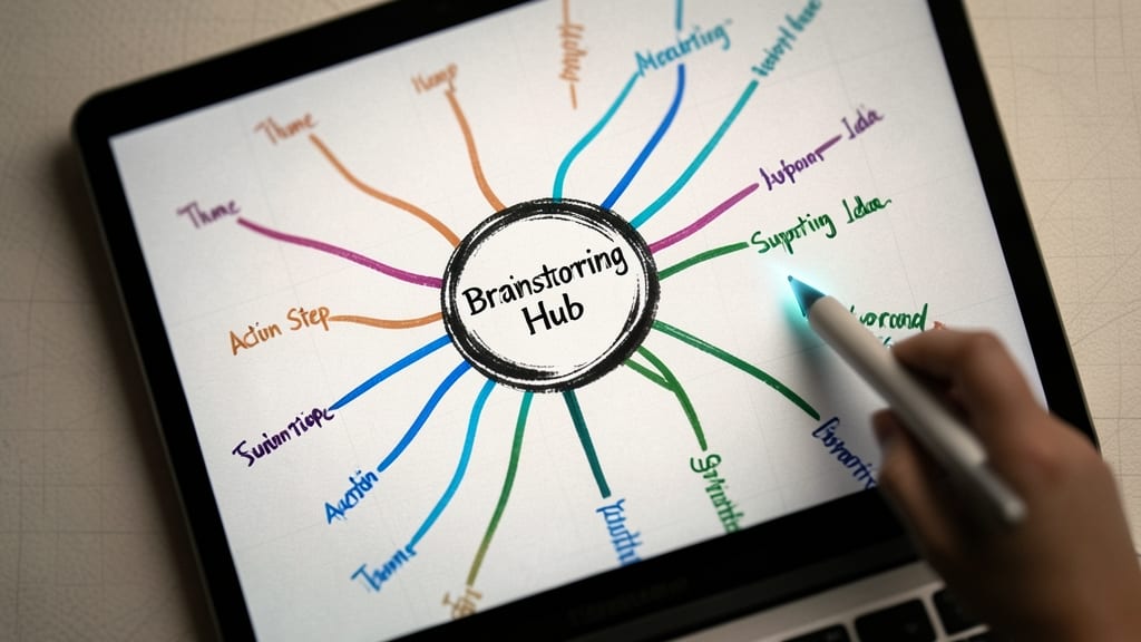 Creative Brainstorming Mind Map