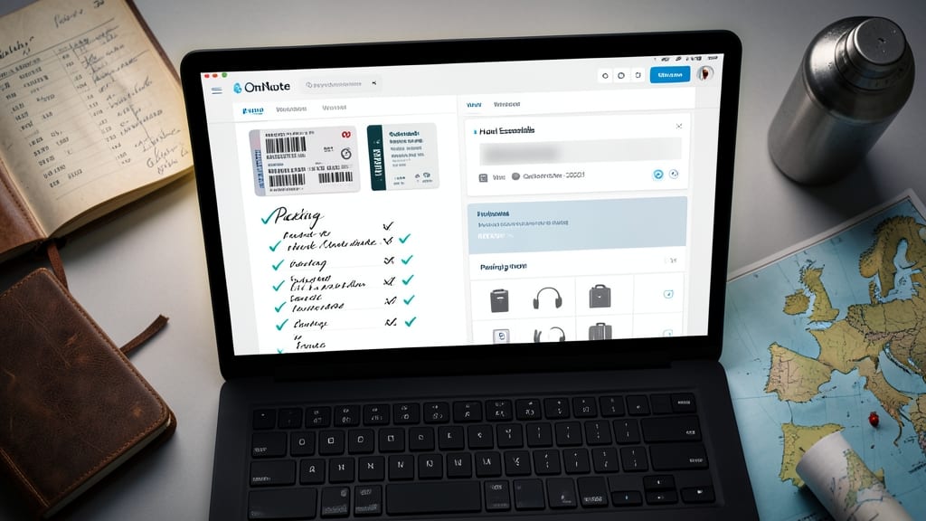 Travel Itinerary Organizer